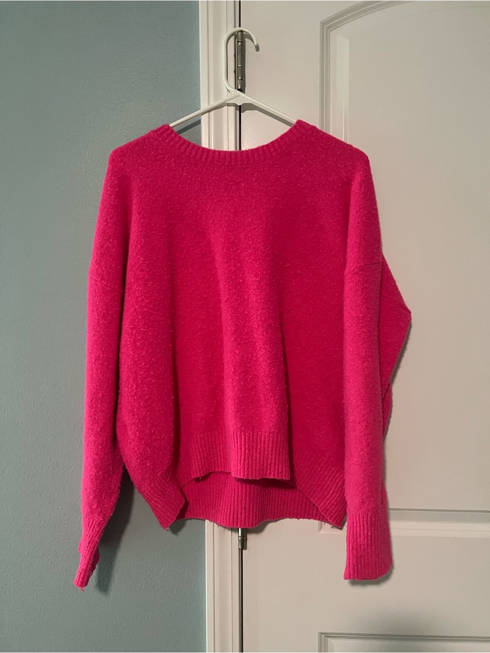 Old Navy Hot Pink Crewneck Sweater